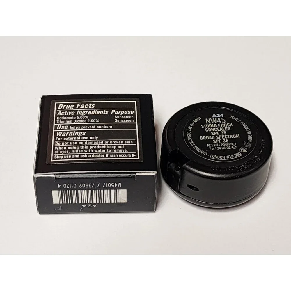 MAC NW45 Studio Finish Concealer SPF 35 Full Size New